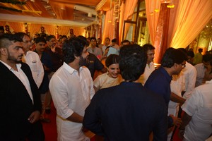 Akkineni Family at Nimmagadda Prasad Daughter Wedding